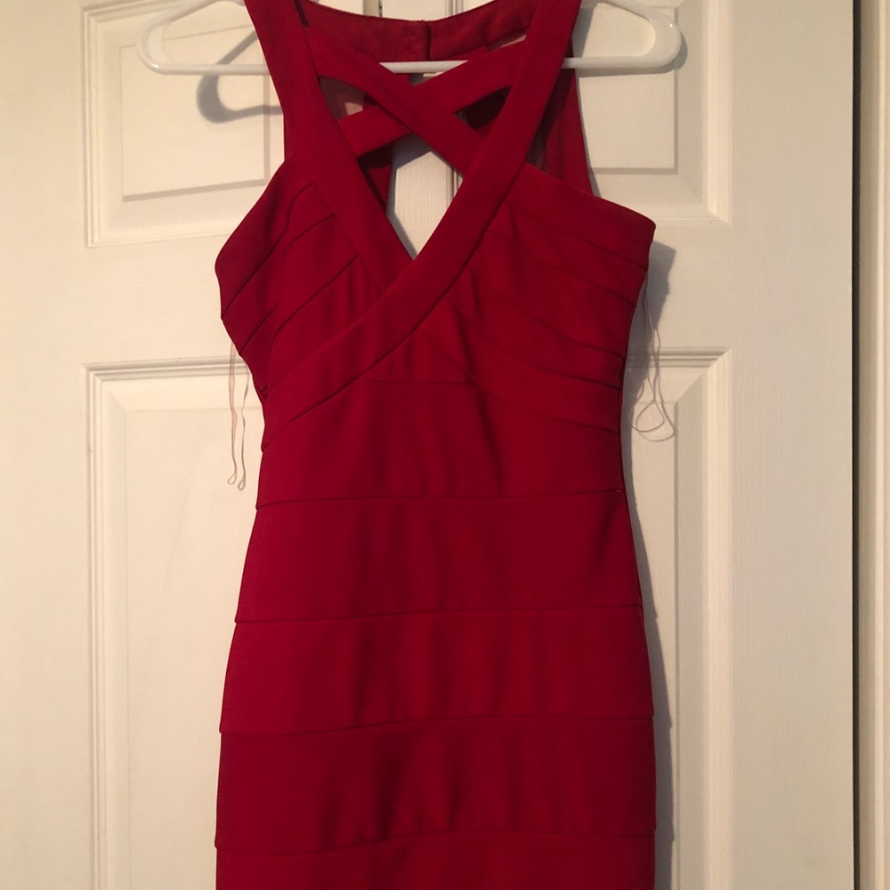 Short Red Homecoming Dress from Simply Dresses